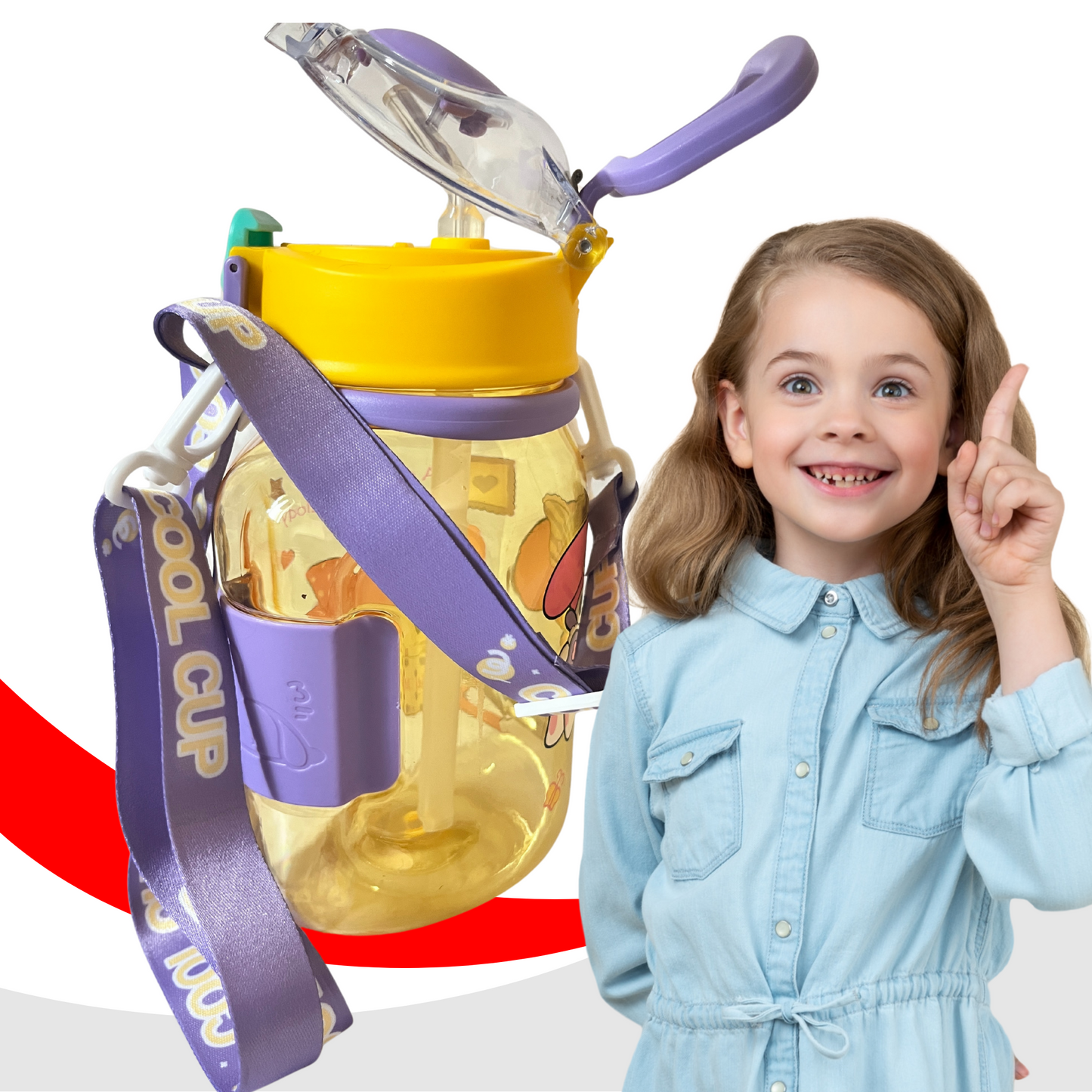 Kids Plastic Water Bottle