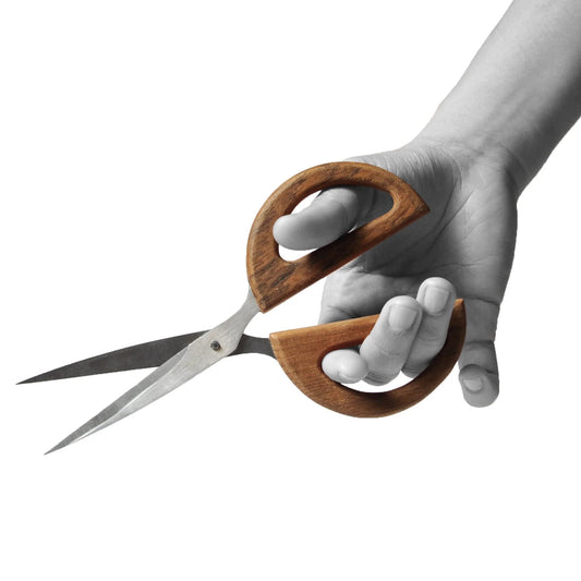 Wooden Handle Scissor