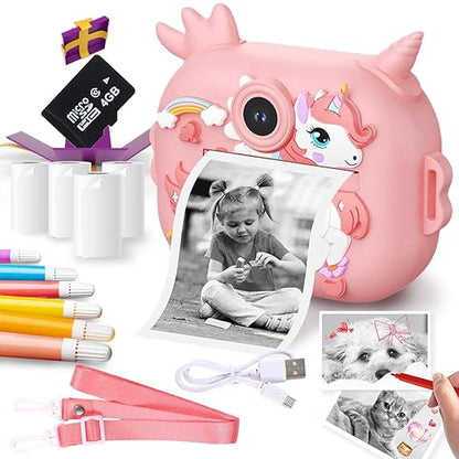 Digital Camera for Kids with Print