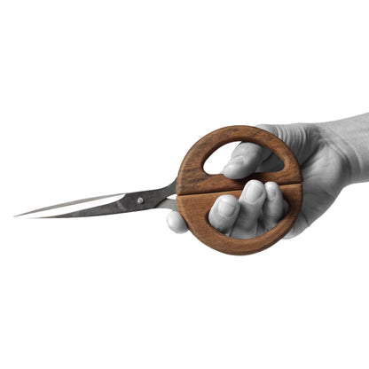 Wooden Handle Scissor