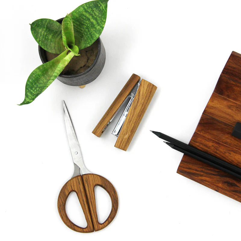 Wooden Handle Scissor