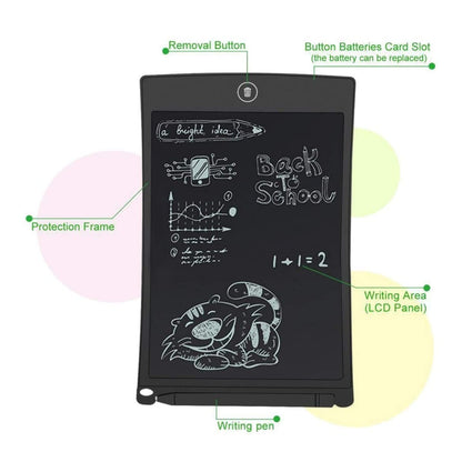 LCD Writing Pad, Re-Writable