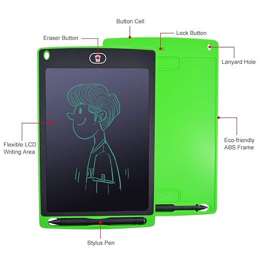 LCD Writing Pad, Re-Writable