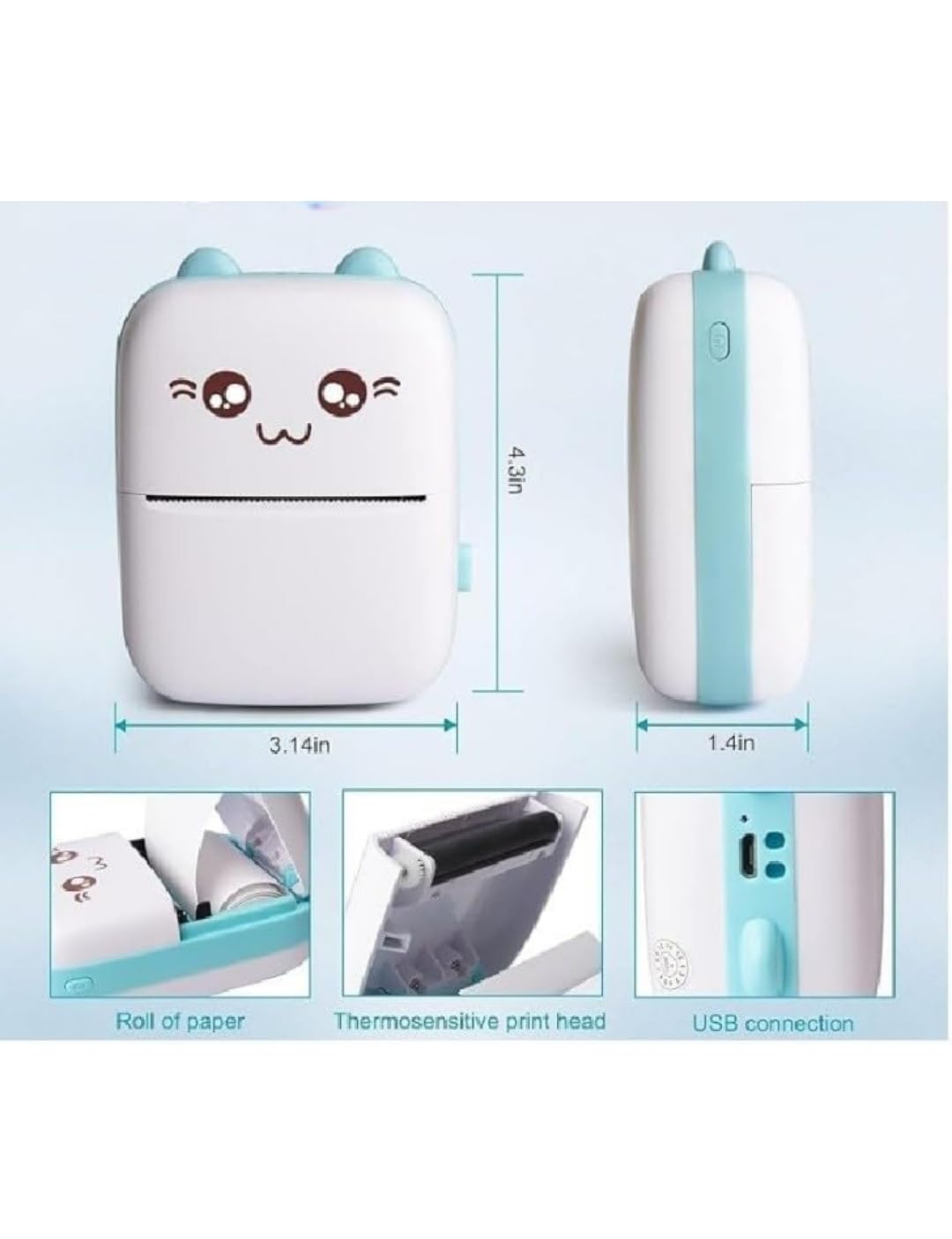 Mini Bluetooth Thermal Printer