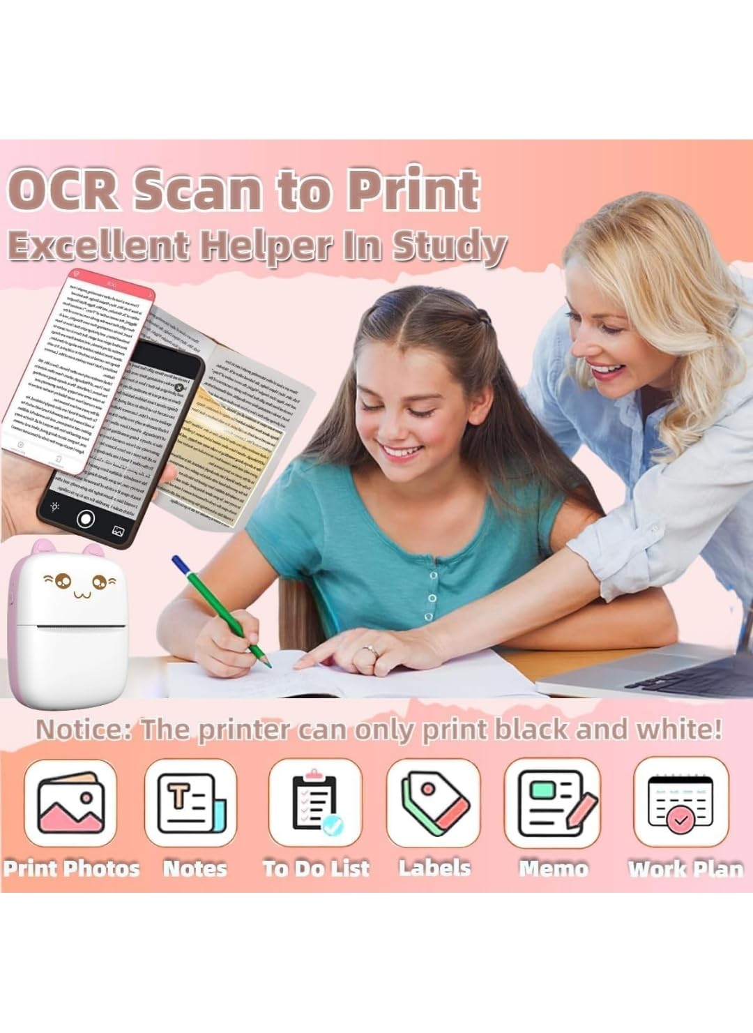 Mini Bluetooth Thermal Printer